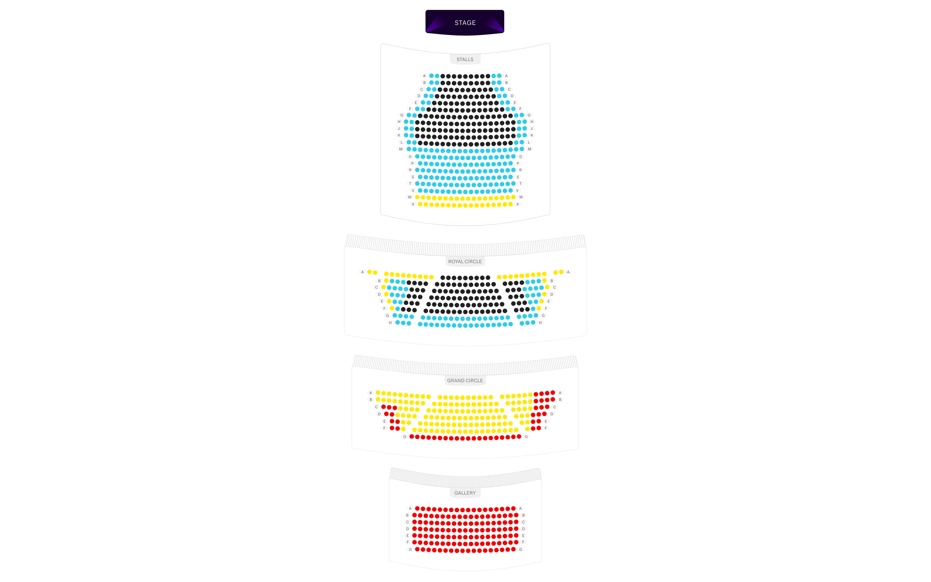 Theatre Royal Haymarket Seating Plan London